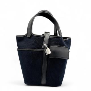 Sac à main Hermès Picotin 18 Cargo Bleu Marine
