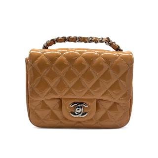 Sac à main Chanel Timeless / Classique Mini Beige