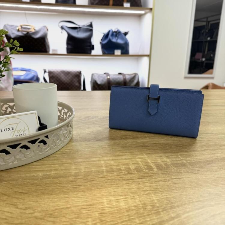 Portefeuille Hermès Bearn Soufflet