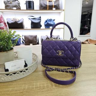 Sac à main Chanel Mini Flap Violet