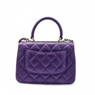 Sac à main Chanel Mini Flap Violet