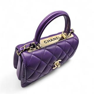 Sac à main Chanel Mini Flap Violet