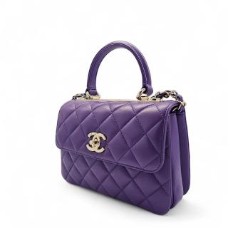 Sac à main Chanel Mini Flap Violet