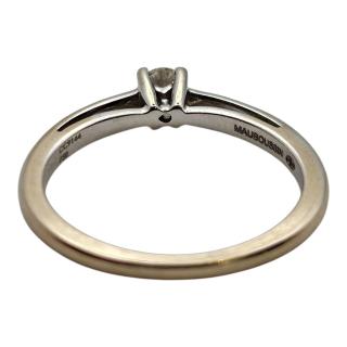 MAUBOUSSIN BAGUE SOLITAIRE