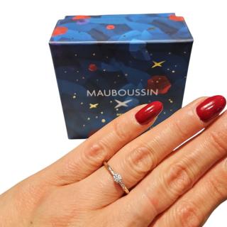 MAUBOUSSIN BAGUE SOLITAIRE