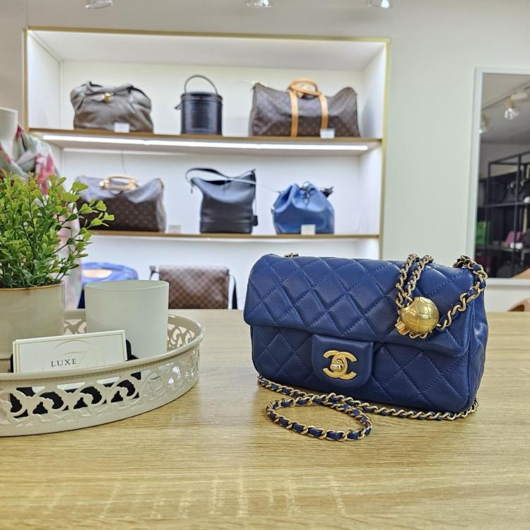 Sac Chanel Timeless Bleu