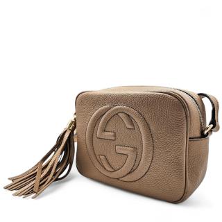 Sac Gucci Soho Cuire Beige