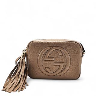 Sac Gucci Soho Cuire Beige
