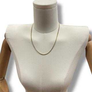 Collier or jaune 18ct