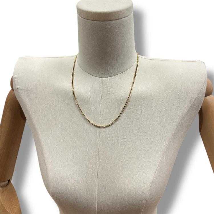 Collier or jaune 18ct
