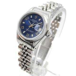 Rolex Lady DateJust 26 Blue Dial