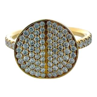 Bague Bucherer B Dimension Or 18ct & Diamants