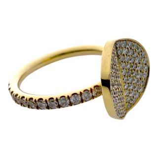 Bague Bucherer B Dimension Or 18ct & Diamants