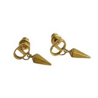 Dior Boucles D'oreilles Petit CD