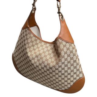 Sac à Epaule Gucci B format maxi en toile GG