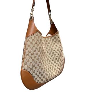 Sac à Epaule Gucci B format maxi en toile GG