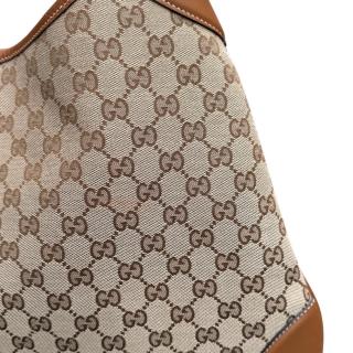 Sac à Epaule Gucci B format maxi en toile GG