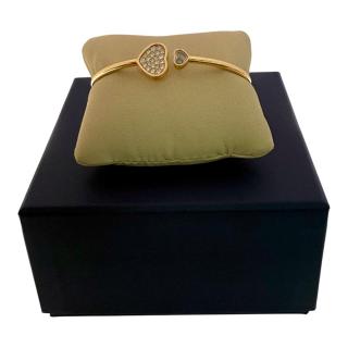 Bracelet Chopard Happy Hearts Or 18ct & Diamants