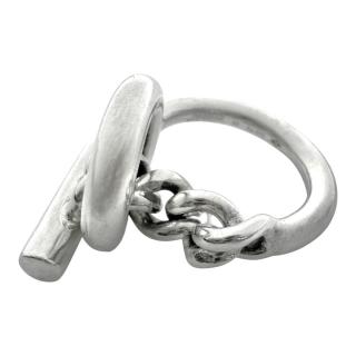 Bague Hermes Croisette Petit Modèle Argent 925
