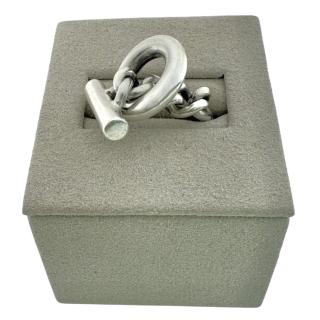 Bague Hermes Croisette Petit Modèle Argent 925