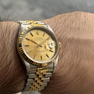 Rolex Datejust Or/Acier