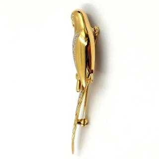 Broche Or Jaune 18 Ct