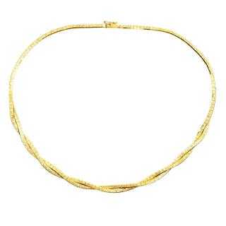 Collier Or Jaune 18 Ct