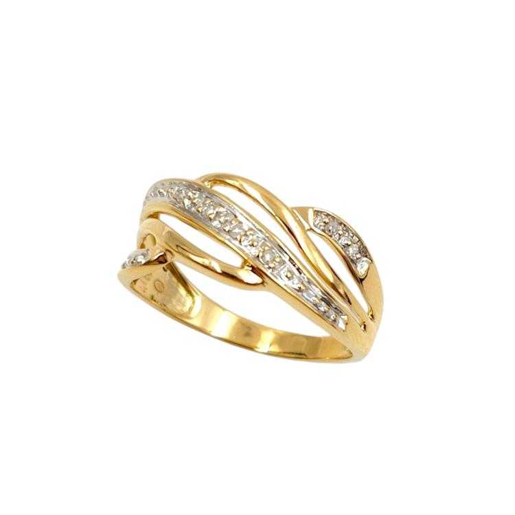 Bague Or Jaune 18 Ct