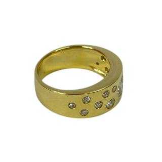 Bague Or Jaune et Diamants