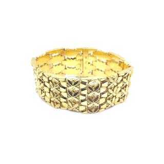 Bracelet Manchette Or Jaune 18k 46.87 g