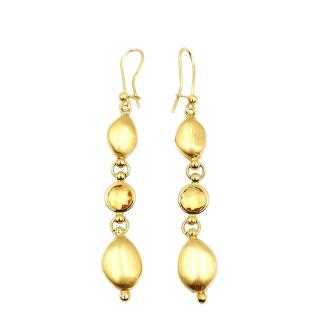 Boucles d'Oreilles Or Jaune 18 Ct