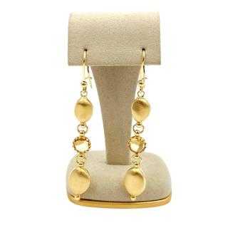 Boucles d'Oreilles Or Jaune 18 Ct