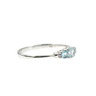 Bague Or Blanc 18 Ct