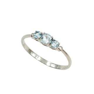 Bague Or Blanc 18 Ct