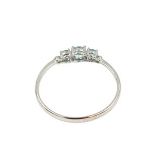 Bague Or Blanc 18 Ct