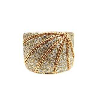 Bague Or 18 Ct & Diamants