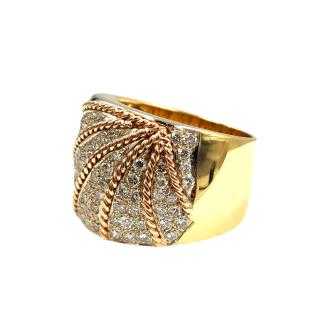Bague Or 18 Ct & Diamants