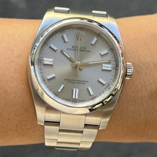 Rolex Oyster Perpetual Silver
