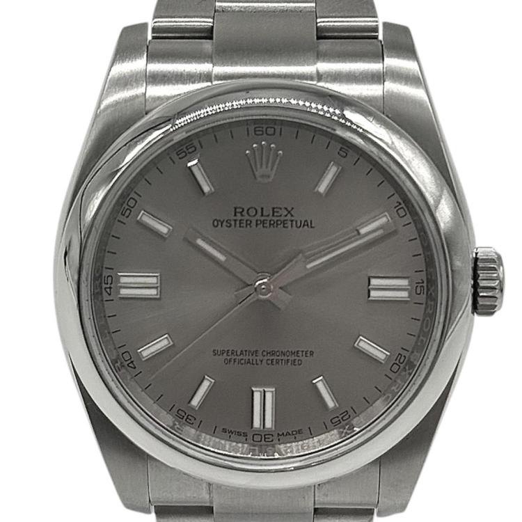 Rolex Oyster Perpetual Silver
