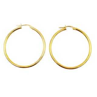 Boucles d'Oreilles Or 18 Ct