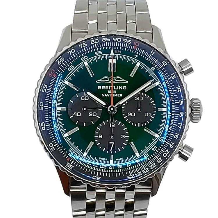 Breitling Navitimer B01 Chronograph Green Dial
