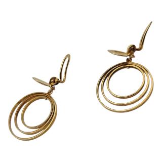BOUCLES D'OREILLES A CLIP OR 18 CT