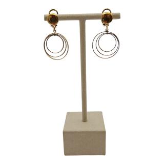 BOUCLES D'OREILLES A CLIP OR 18 CT