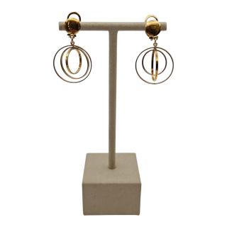 BOUCLES D'OREILLES A CLIP OR 18 CT