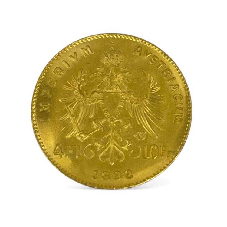 4 Florins / 10 Francs Autrichien