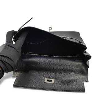 Hermès Kelly 32 Retourné Togo Noir