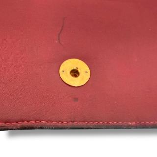 Sac Hermes Egee Cuir Box Bordeaux Vintage