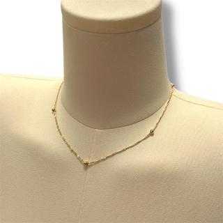 Collier or jaune 19ct