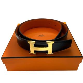 Ceinture Hermes en Cuir réversible