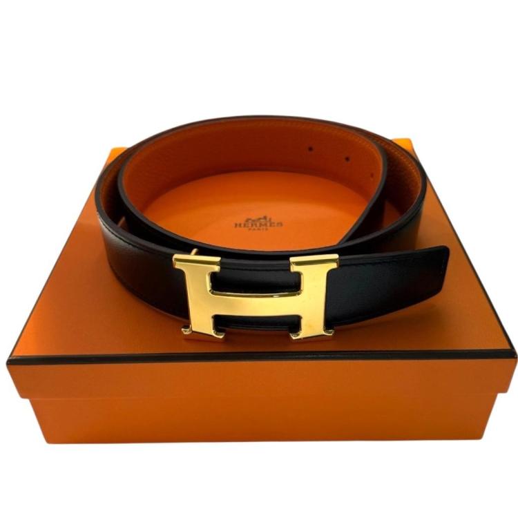 Ceinture Hermes en Cuir réversible